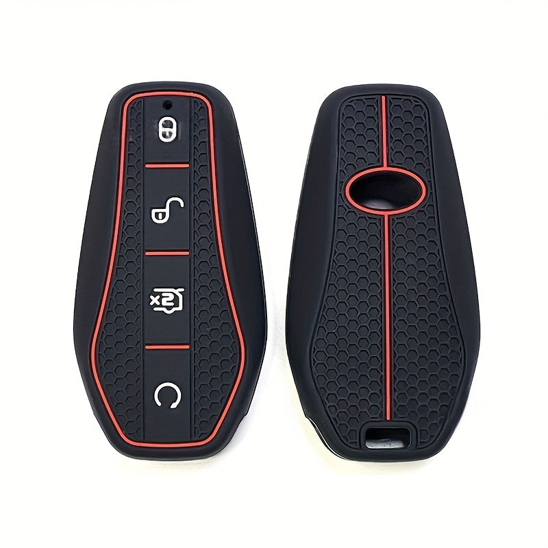 Universal Silicone Car Key Cover for EV and Hybrid Models, Protective Shell