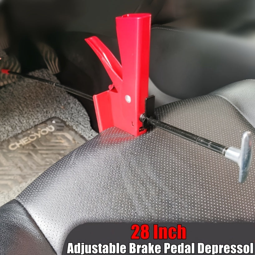 Adjustable Brake and Accelerator Pedal Depressor Tool for Cars and Trucks