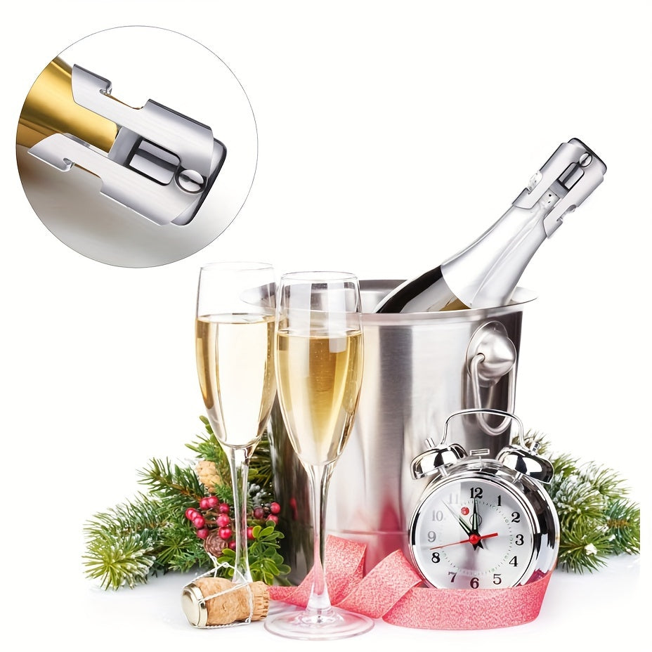 Food-Grade Silicone Champagne Preserver Keeps Sparkling Wine Fresh and Prevents Leakage