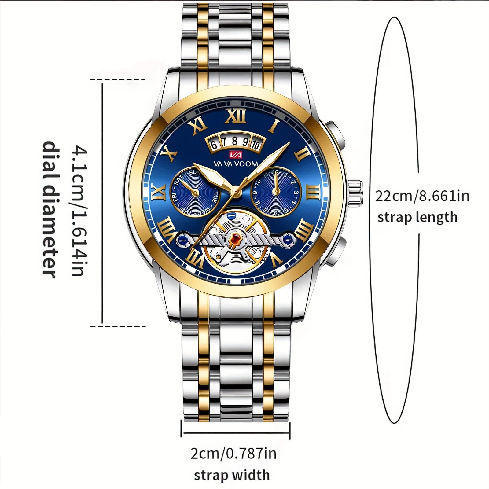 Men's Sports Watch Quartz Calendar Window Casual Business Gift