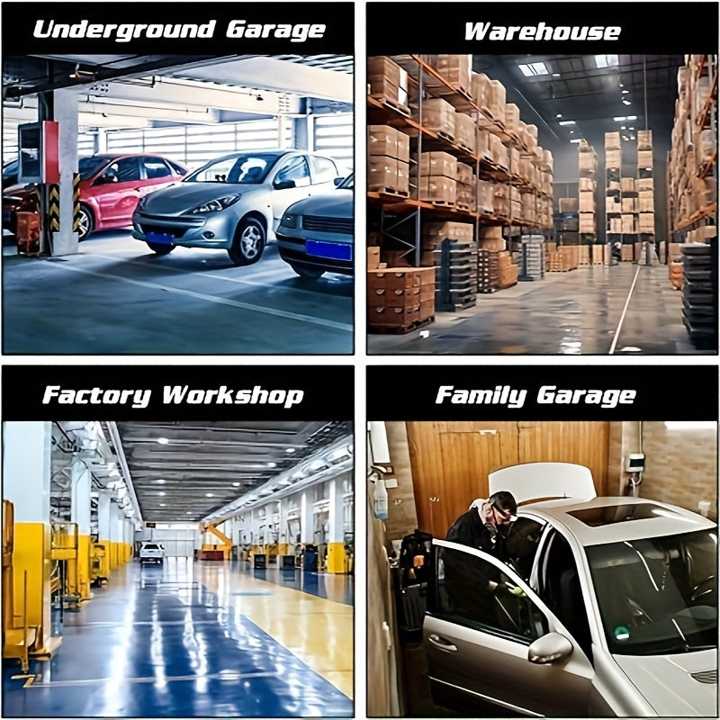 4-Pack Impact-Resistant EVA Garage Wall Door Edge Guards with Adhesive