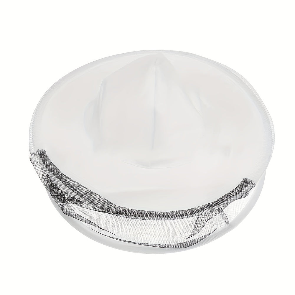 Erkaklar uchun boshli qopqoq bilan arı yetishtiruvchi kostyum - shaffof, nafas oladigan, mustahkam va qulay, xavfsiz arı yetishtirish uchun.