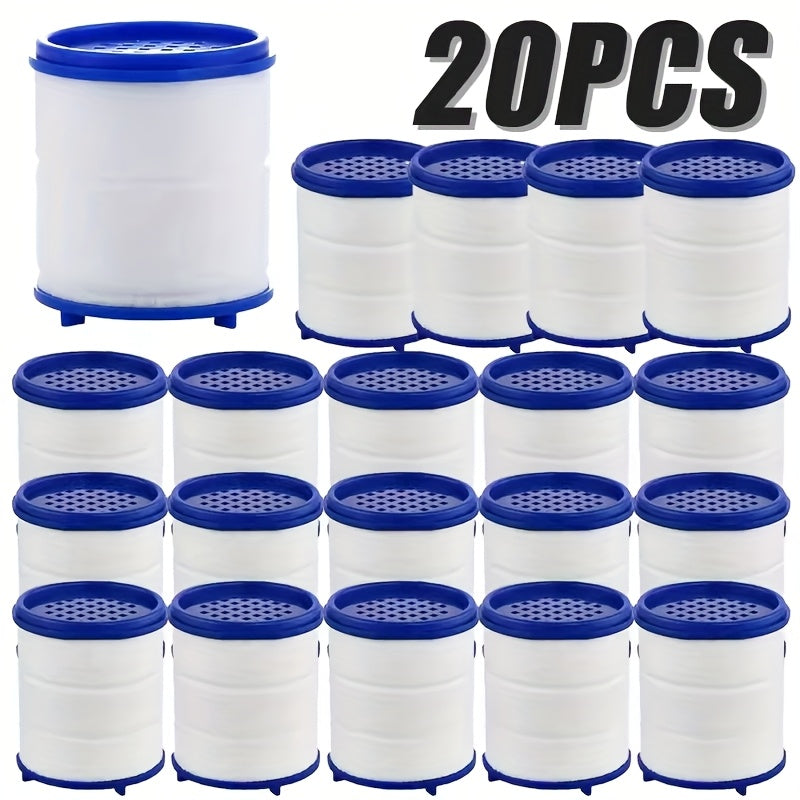 10/20/30/40 Pcs Faucet Filter Elements for Kitchen Bathroom Shower Water Filtration