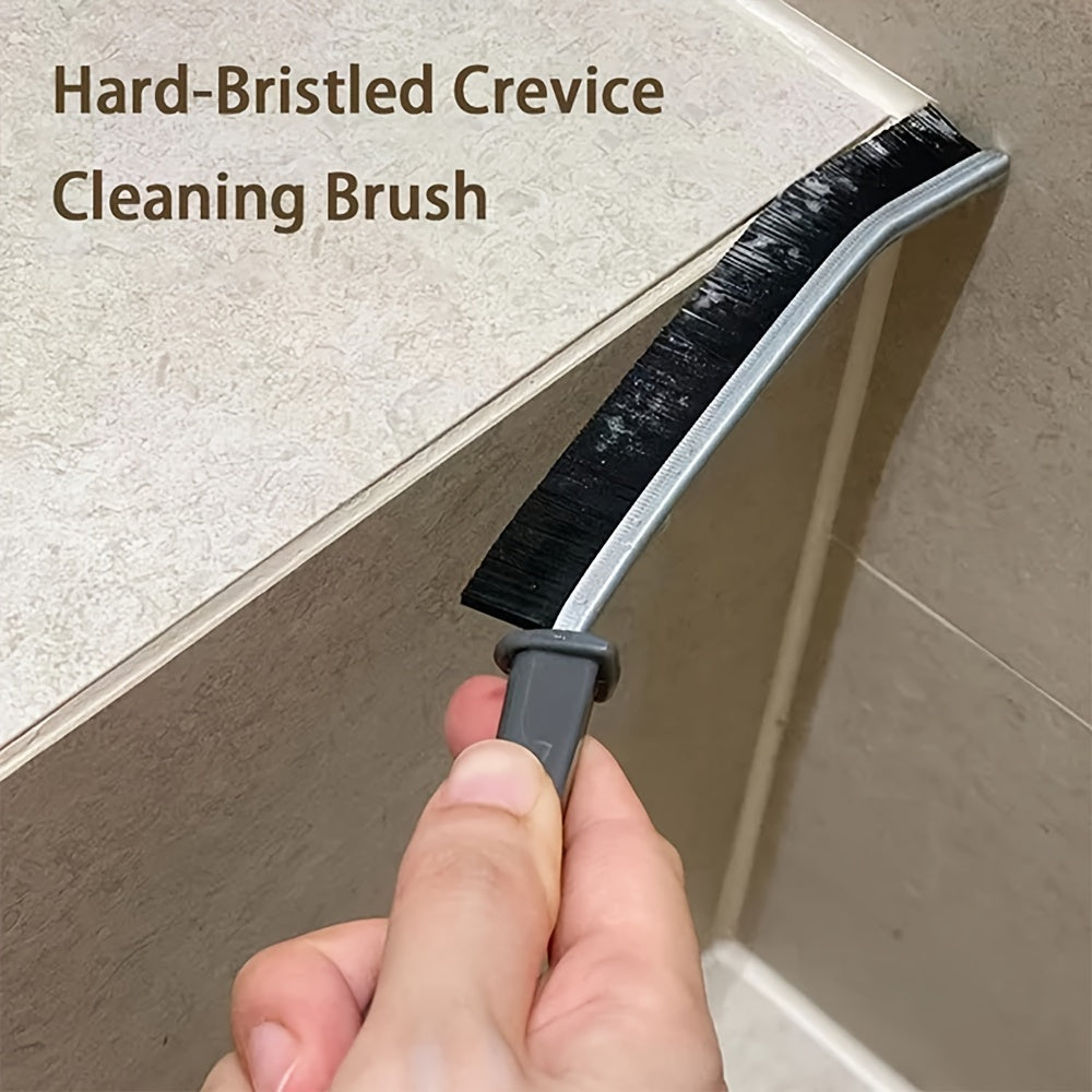 3pcs Crevice Cleaning Brush Hard Bristle Gap and Grout Cleaner Tools