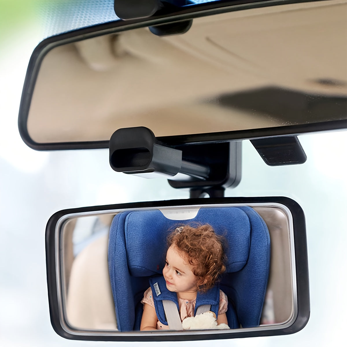 Car Rearview Mirror for Reverse Safety and Parking Assistance
