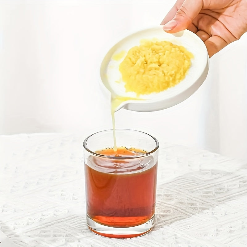 Ceramic Potato Masher with Brush Manual Food Grinder for Ginger Garlic Carrots