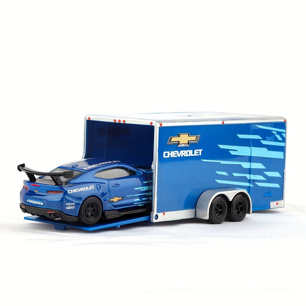 Modelo de coche de aleación a escala 1:64 para niños, coche de juguete plateado con puerta que se abre