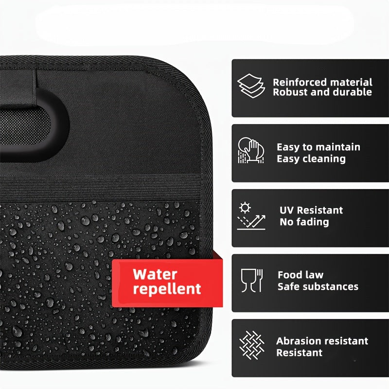 36L Collapsible Car Trunk Organizer Foldable Storage Box for Auto, Camping, Picnic