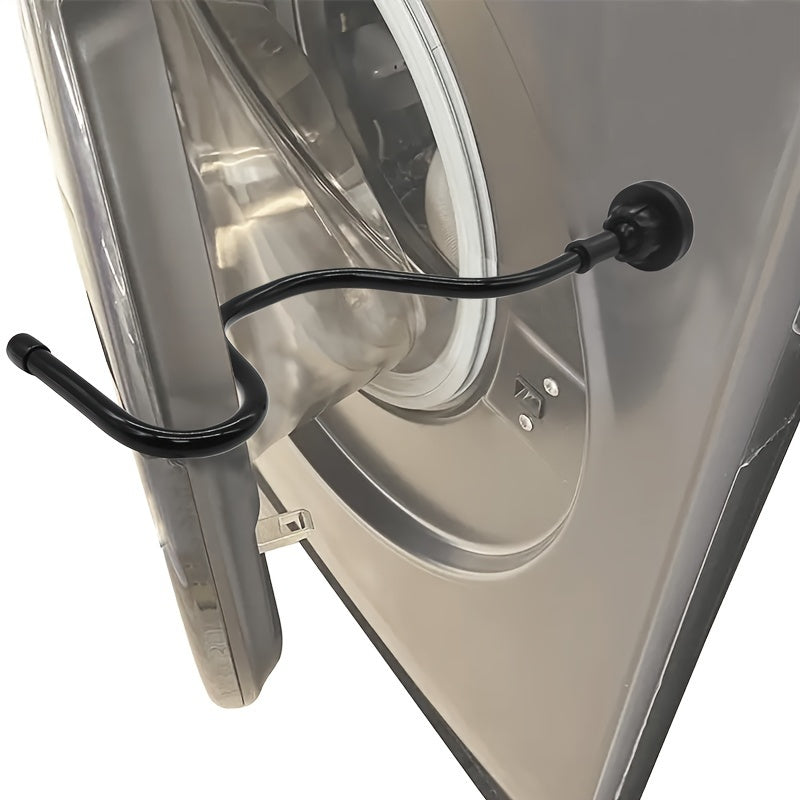 Laundry Washer Door Prop and Plug Set Magnetic Adjustable Plastic