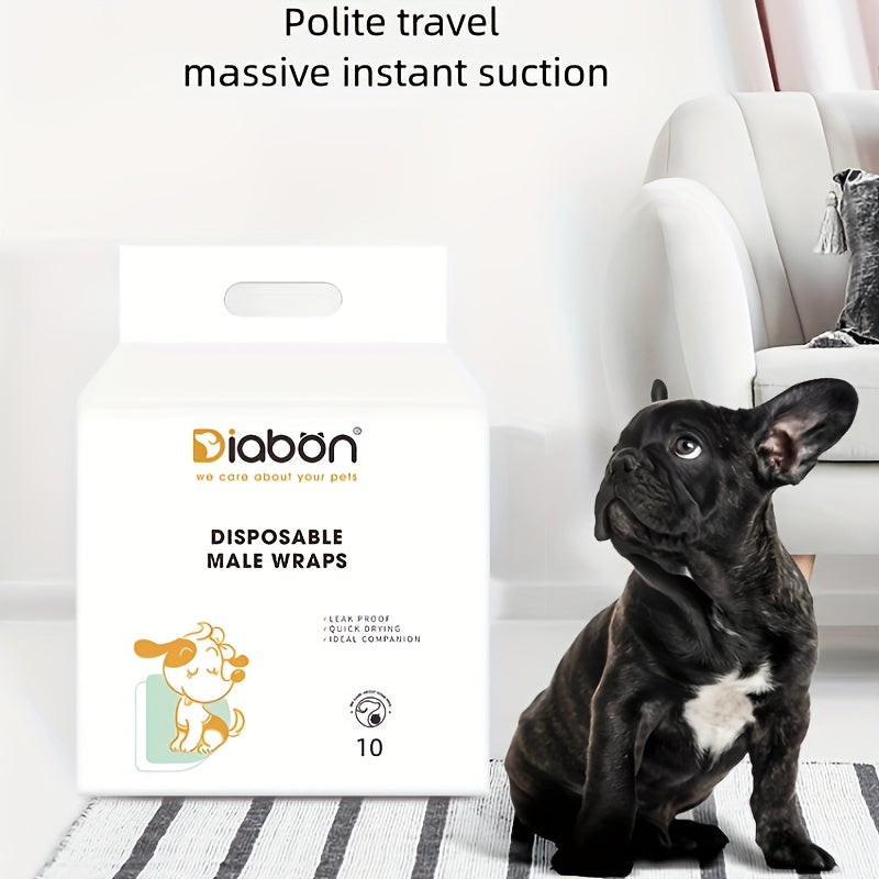 Pañales para perros para mascotas pequeñas, secado instantáneo, a prueba de fugas, suaves, multidireccionales