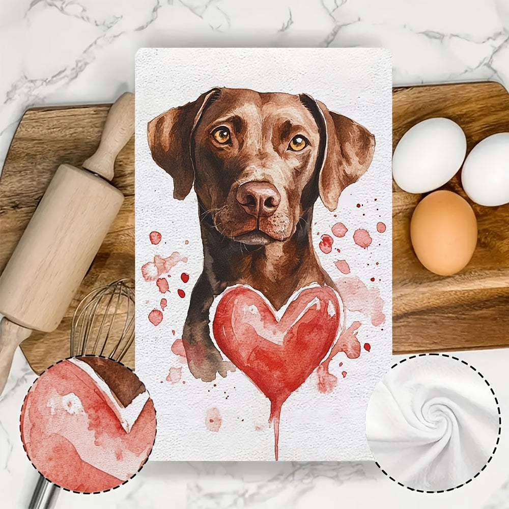 2 ta Ultra-Soft it art oshxona sochiqlari 40x60cm yuvuvchan bayram bezaklari