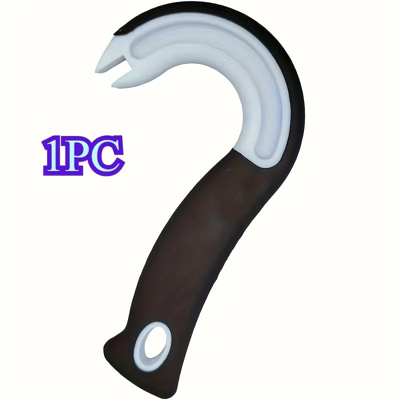 Can Opener with Non-Slip Rubber Grip Easy-Open Ring Pull Kitchen Tool