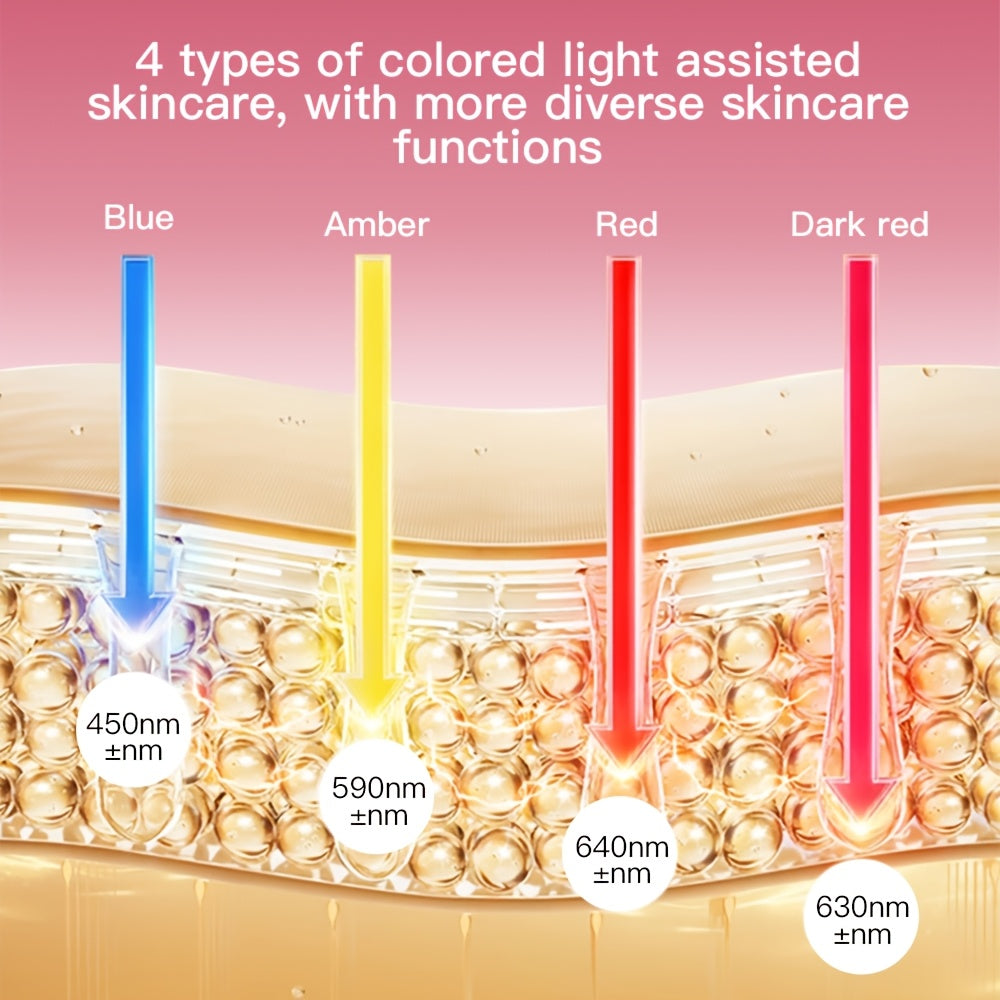 Multifunctional Home Skin Care Device with 6 Modes Rechargeable Lithium Battery
