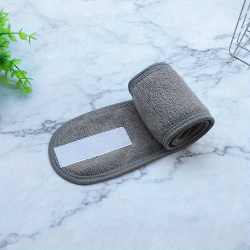 Women's Terrycloth Hair Tie for Washing Face and Makeup Removal