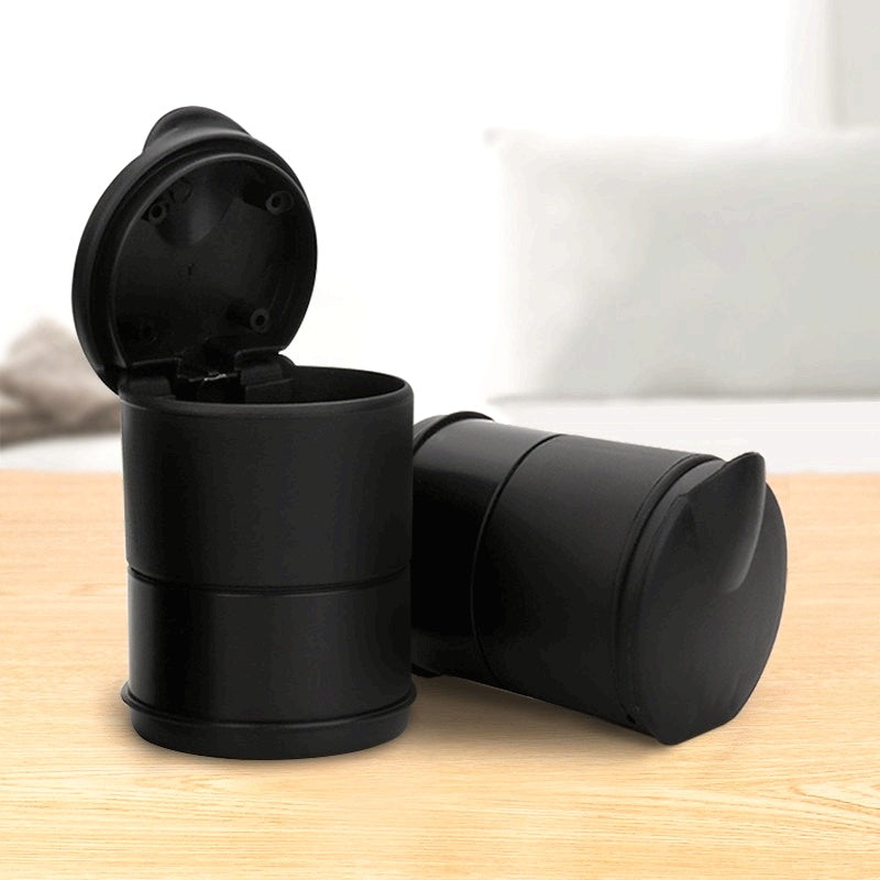 Car Ashtray With Lid Durable Plastic Auto Interior Accessory