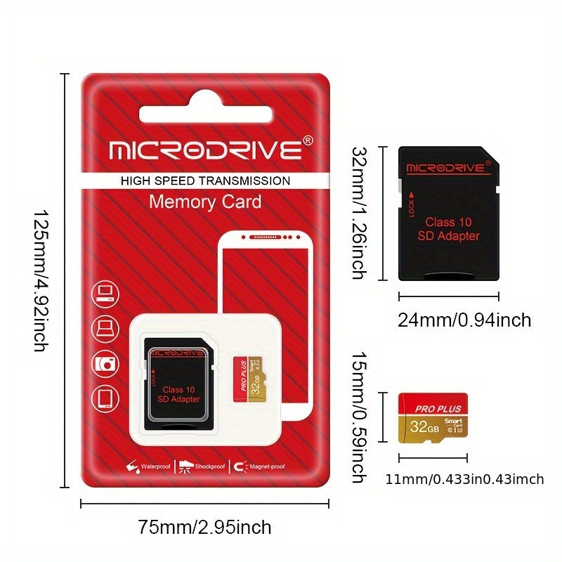 Micro Mini SD Card 16GB 32GB 64GB 128GB U3 Class 10 Micro TF Memory Card