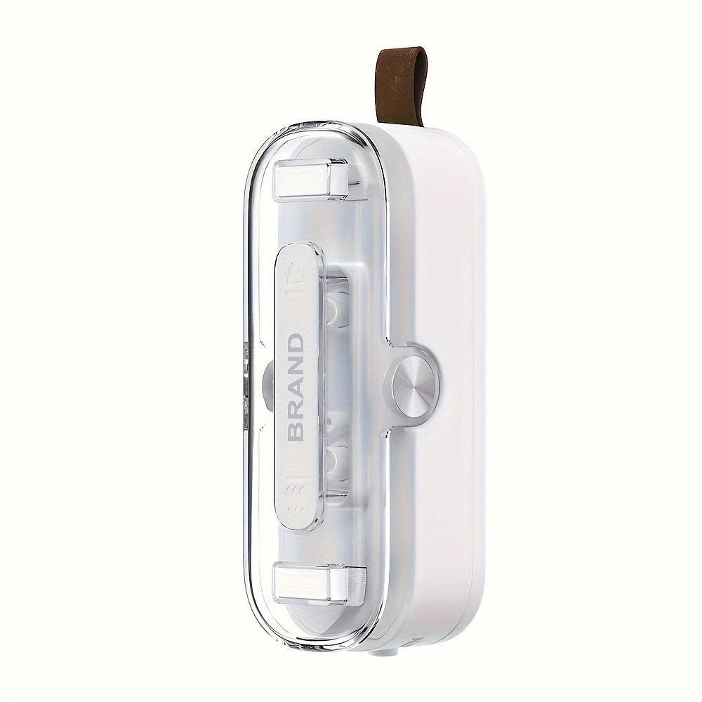 Mini Portable Food Vacuum Sealer and Cutter with Magnetic Mount
