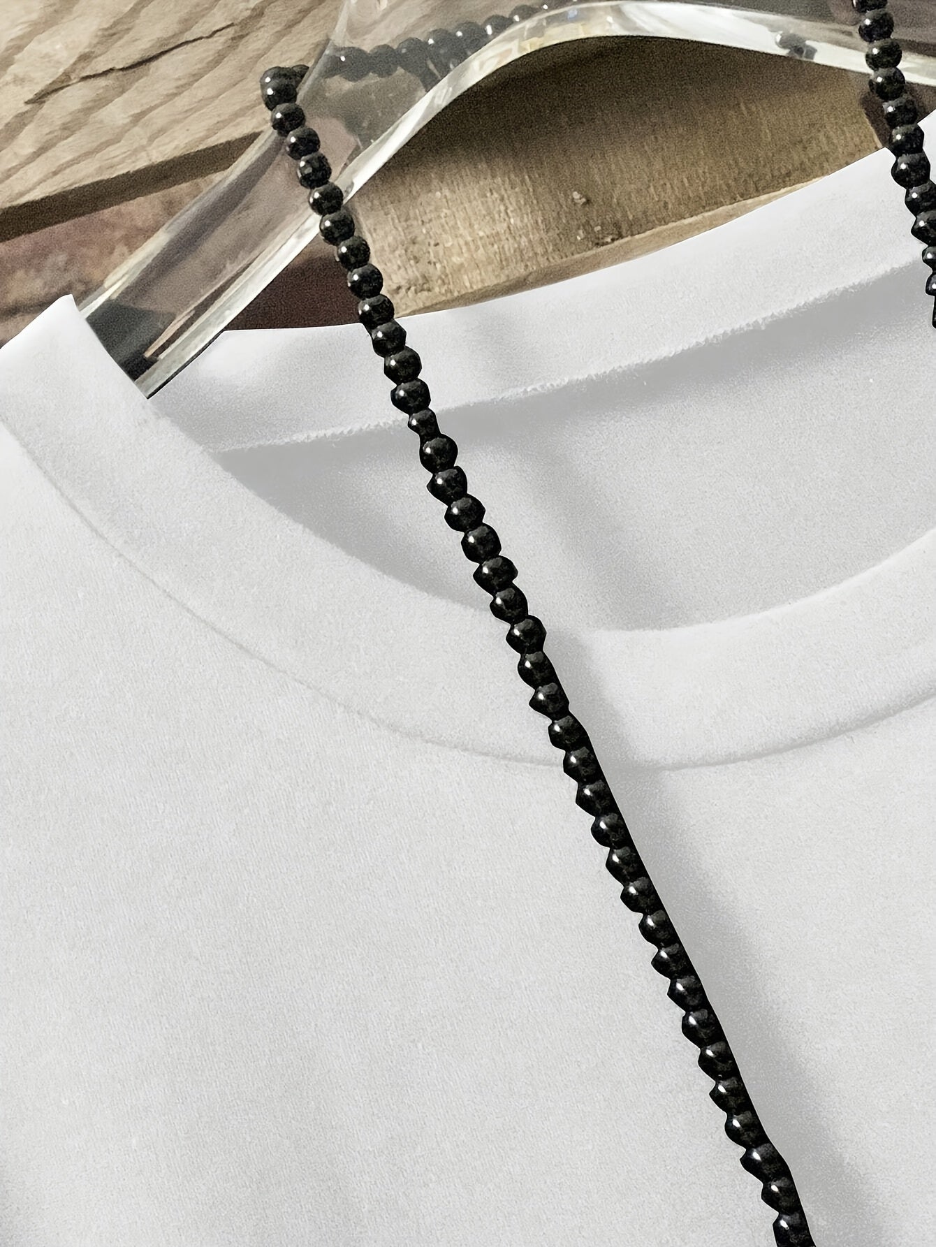 Plus Size Loose Fit Short Sleeve Casual T-Shirts with Button and Asym Hem