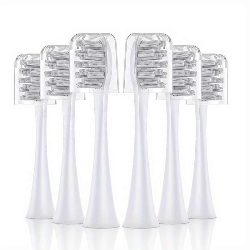 Juego de cabezales de cepillo de dientes eléctrico de repuesto de 6 u 8 unidades para cepillos de dientes sónicos