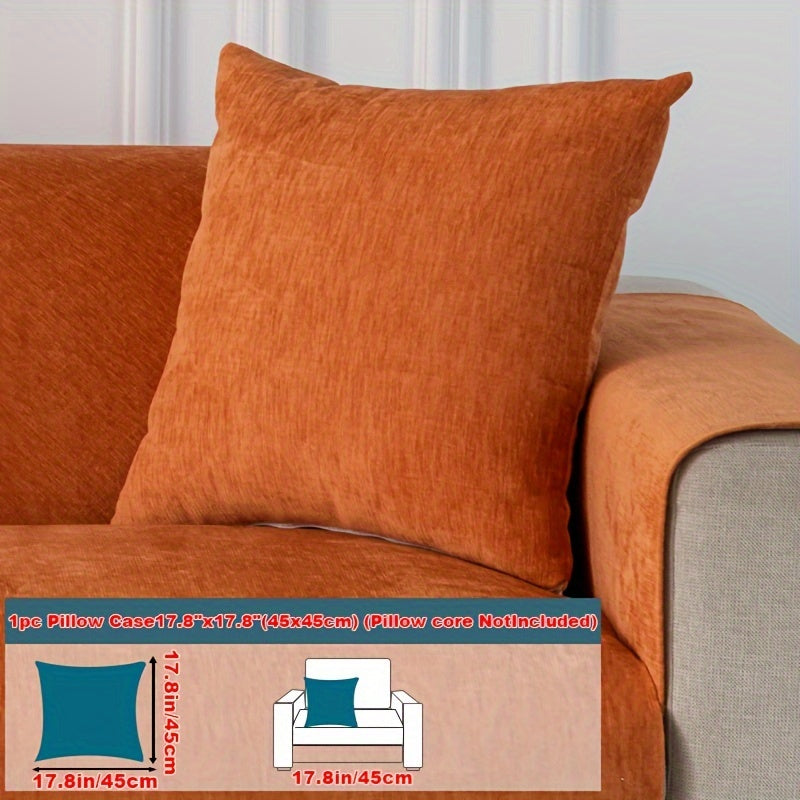 Chenille Sofa Cover for 1-4 Seater All-Season Pet-Friendly Non-Slip Machine Washable