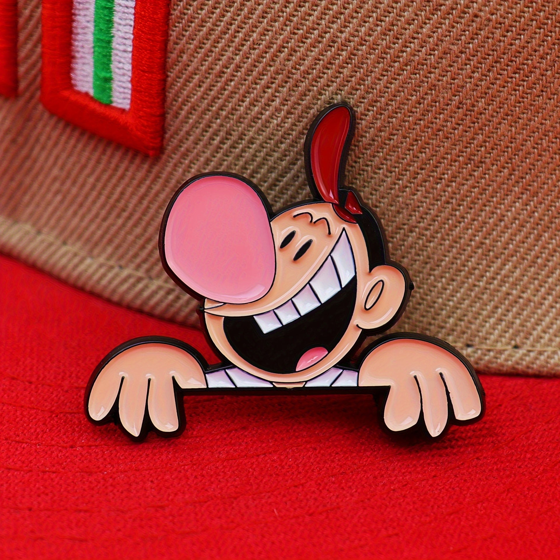 Men's Enamel Baseball Cap Pin Durable Stylish Hat Accessory Gift