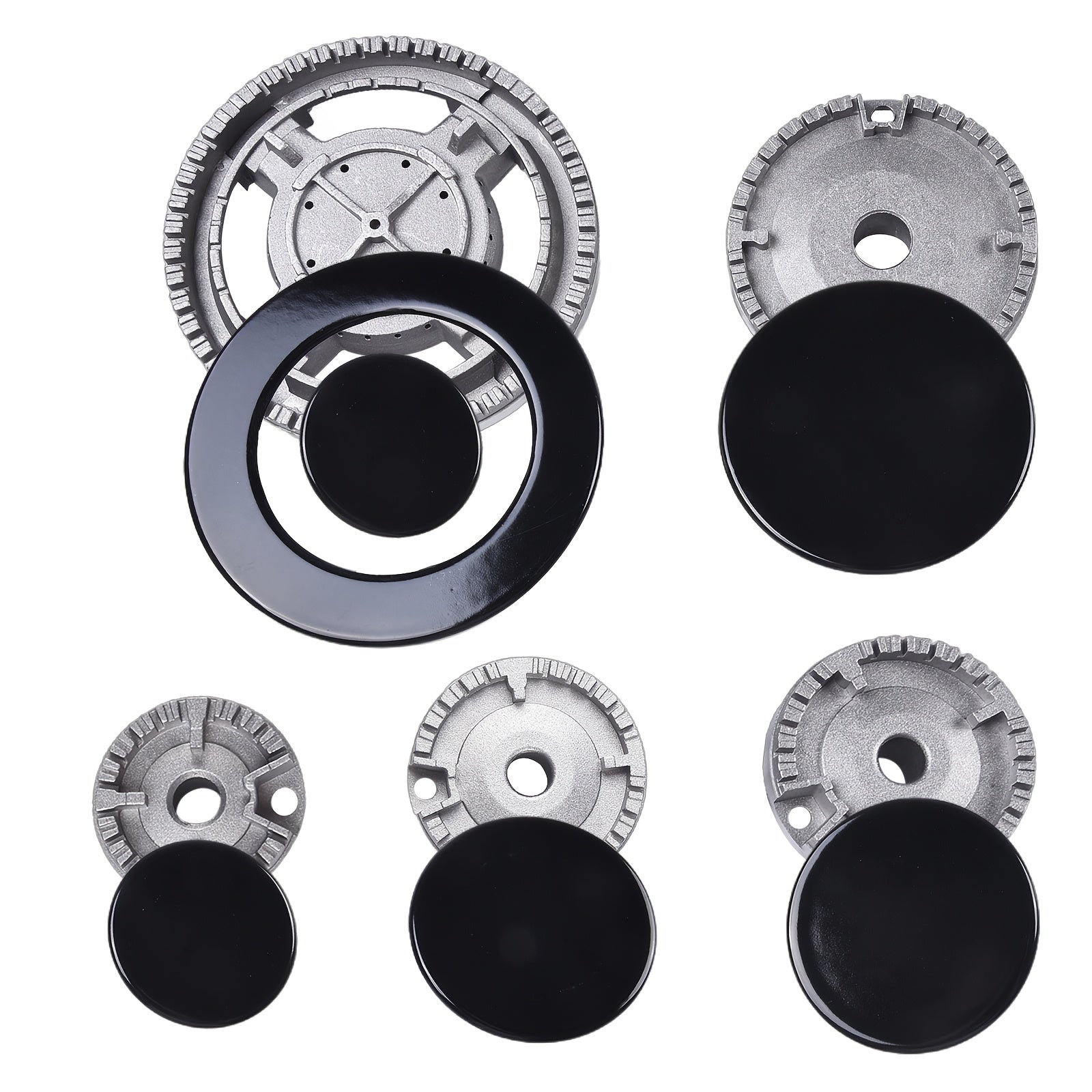 Upgrade your kitchen with stove's stable performance and heat distribution in Cooker Hat Set Oven Gas Hob