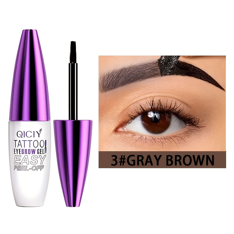 Waterproof Eyebrow Tint Stick Long-Lasting Smudge-Proof Brow Dye