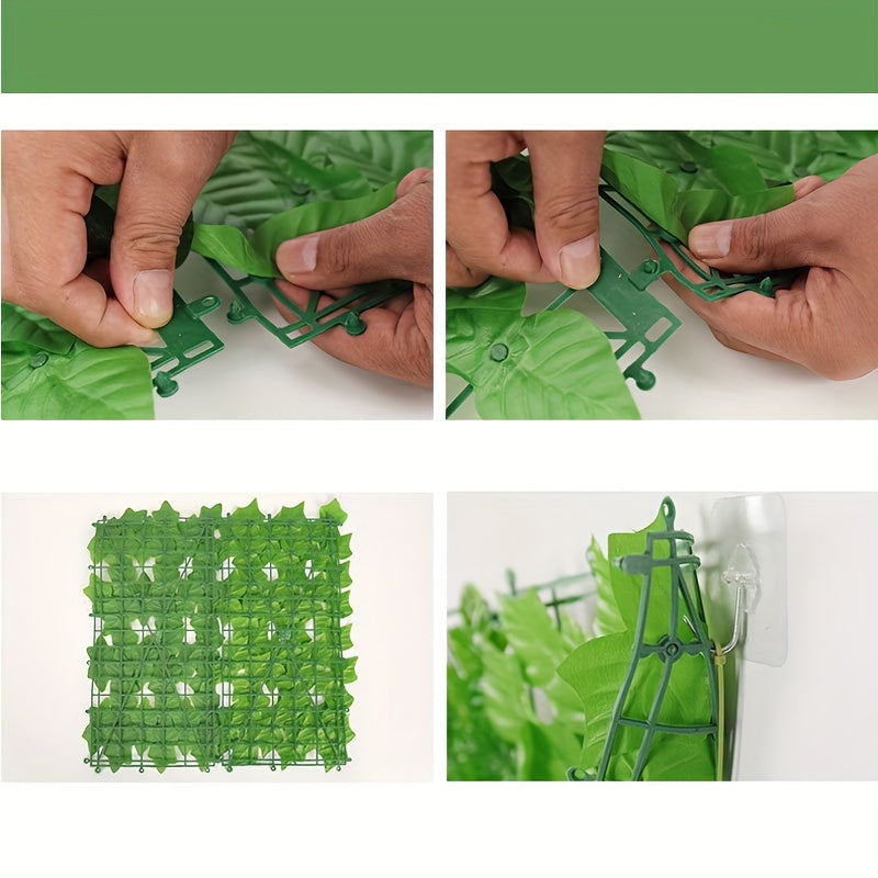 Artificial Ivy Fence Screen Garden Wall Panel 97.54x298.7cm Lifelike Greenery