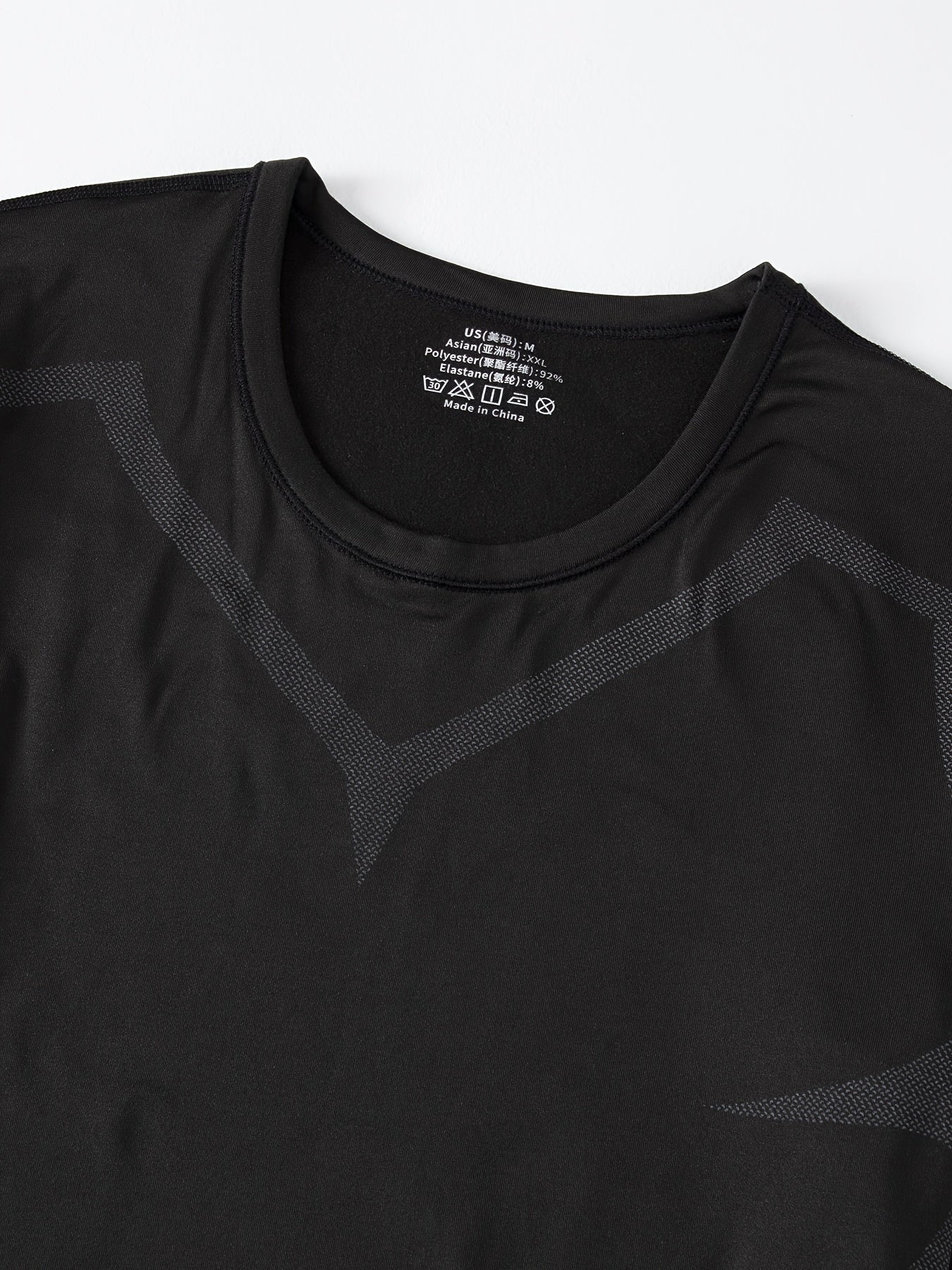 Conjunto de traje deportivo térmico para hombre de 2 piezas, ajuste delgado de invierno, poliéster para esquí y fitness