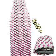 Ironing Board Cover with Thick Padding Non-Slip Elastic Edges Foldable and Heat-Resistant