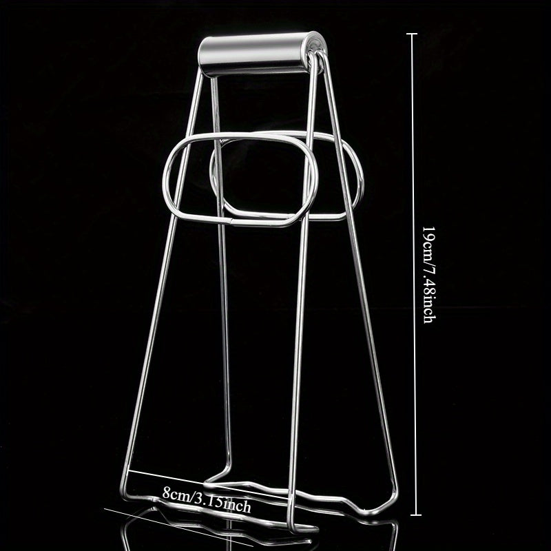 Soporte multifuncional para bandeja de acero inoxidable para gadgets de cocina y planchado