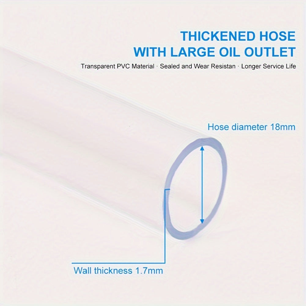 Universal moy o'tkazish nasosi siphon nasosi oqim o'tkazgich bilan valf