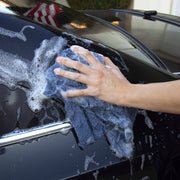 Juego de 10 toallas de microfibra 60x30cm, suaves y altamente absorbentes para limpieza de coches