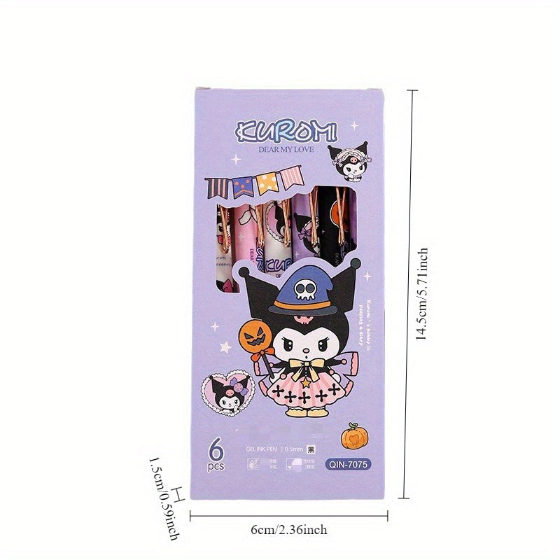 Gel Pen Set with Bright Metal Clip Ergonomic Design Black Ink for Office and Creative Use