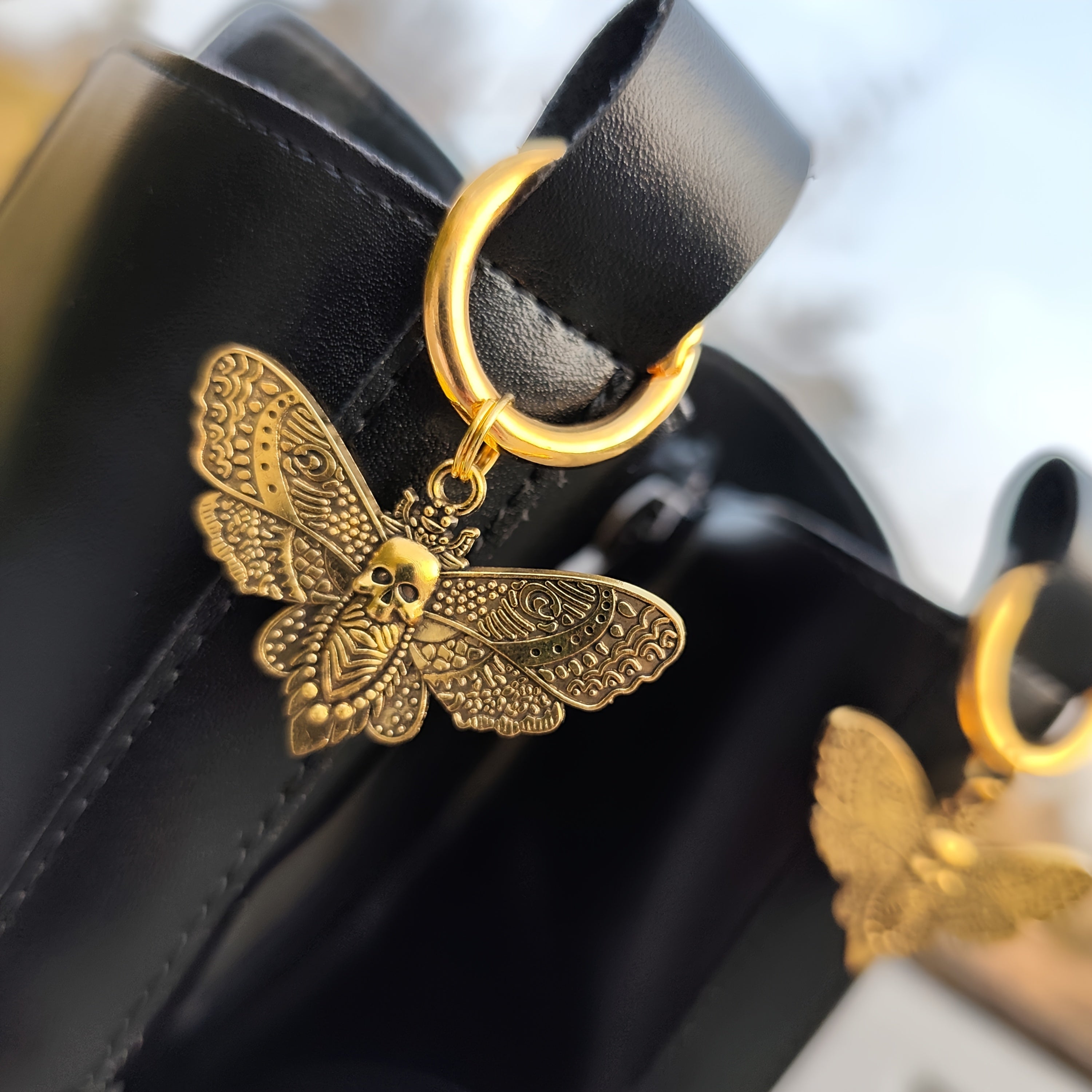 Unisex Alloy Skull Angel Shoe Decorations for Boots and Shoes Accessories