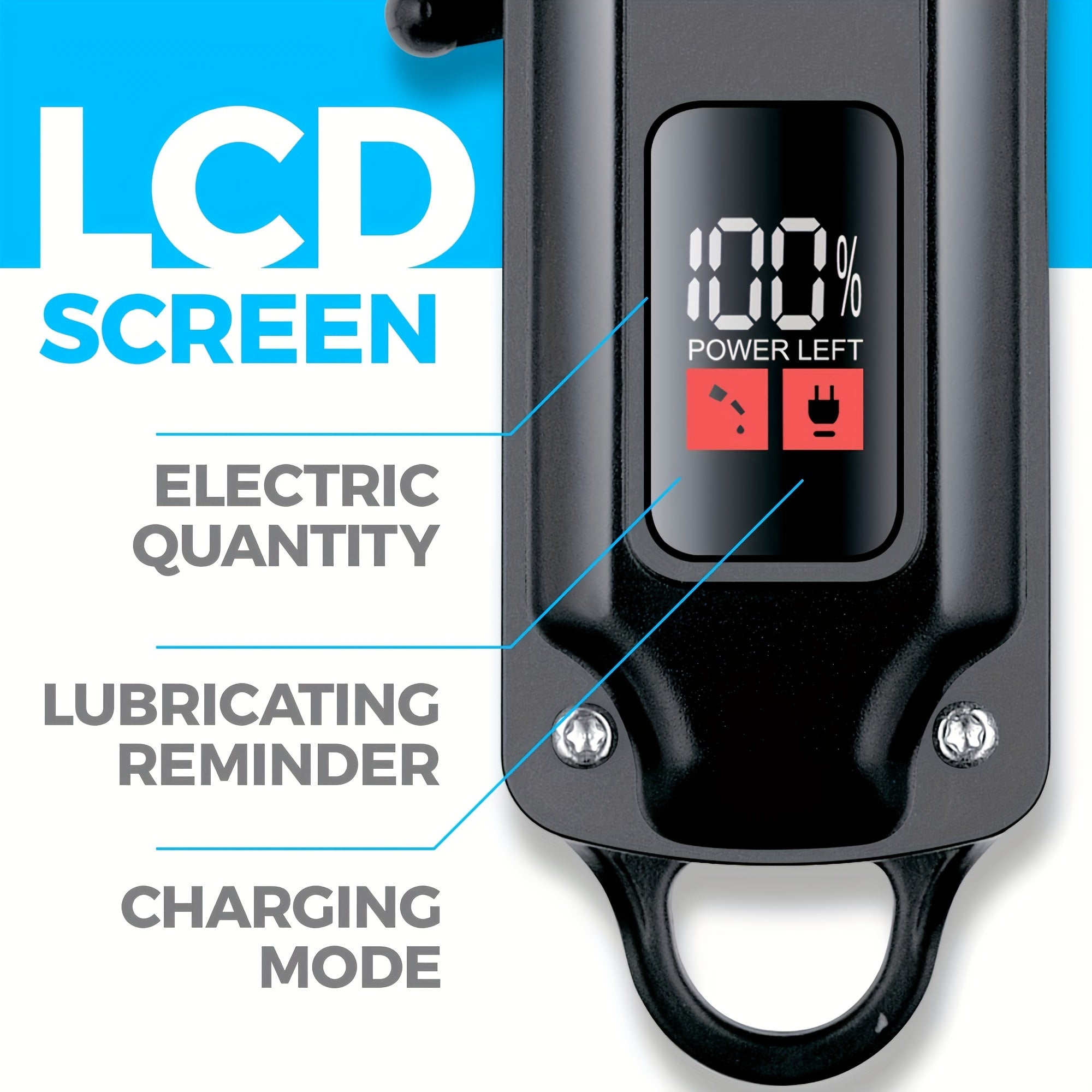 Professional Cordless Hair Clippers for Men with Rechargeable Lithium Battery