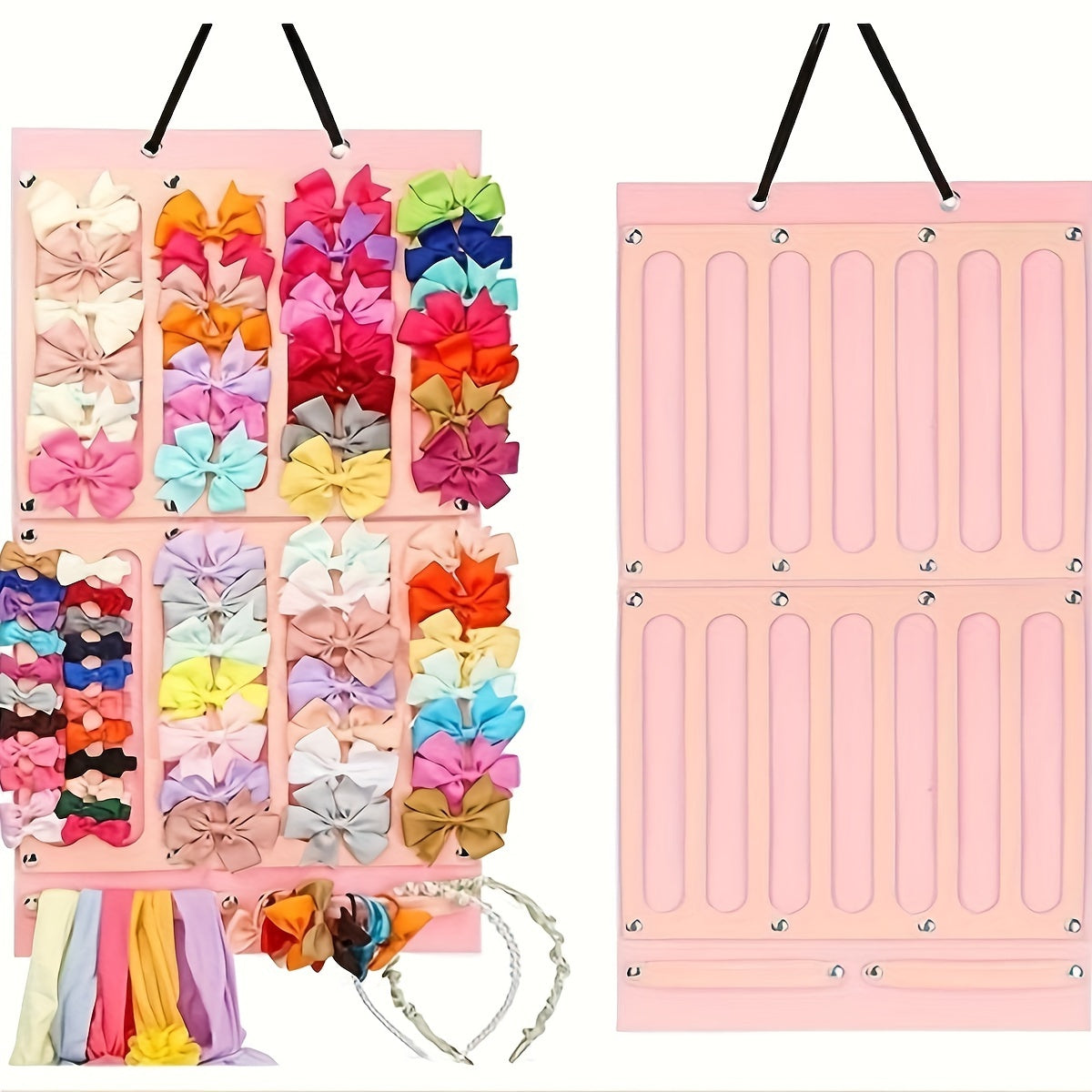 Органайзер для украшений из войлока, единый кусок, подвесной мешок для хранения с нейлоновым крючком