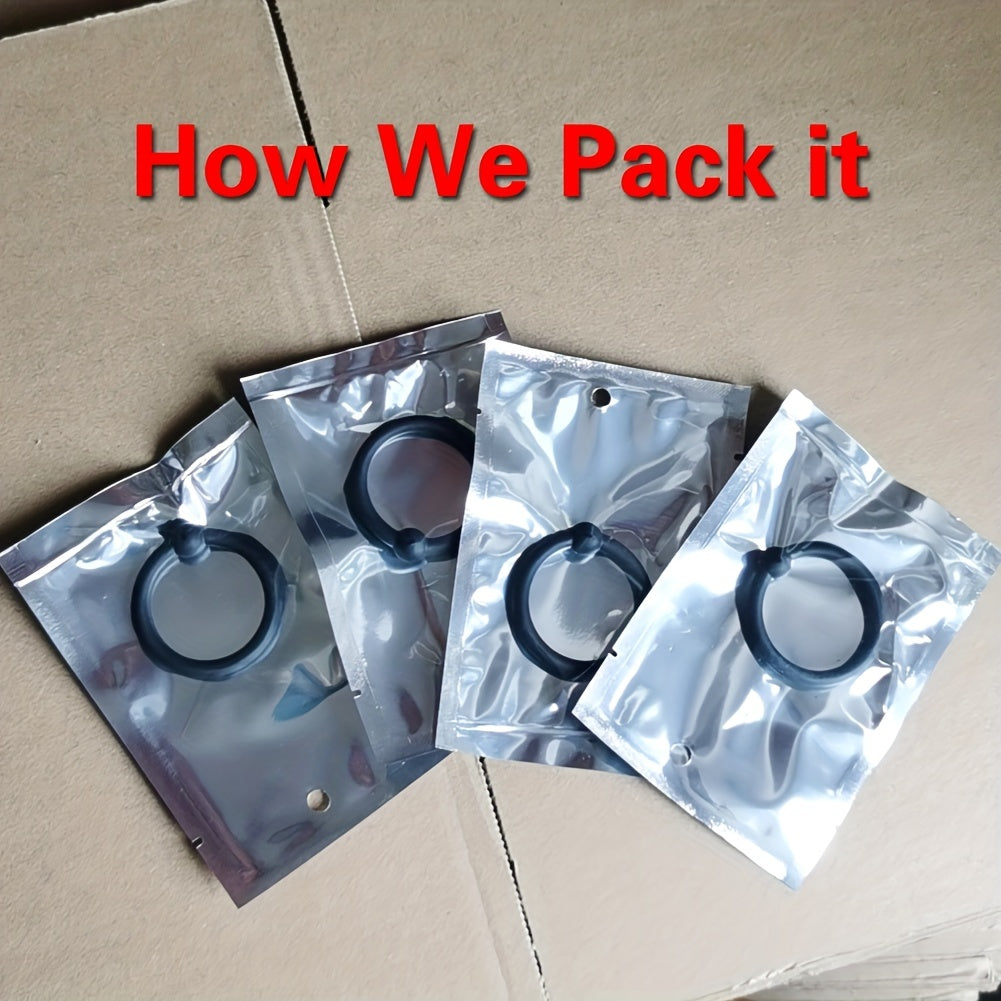 Men Silicone Penis Ring Odor-Free Elastic Cock Restraint for Couples