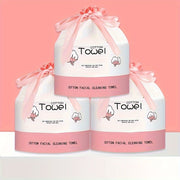 100% paxta, uyda, salonlarda va sayohat uchun mo'ljallangan bir martalik yuz sochiqlar. Hidi yo'q, yumshoq va teriga do'st. Kimyoviy moddalar mavjud emas va barcha teri turlari uchun mos. Uniseks kattalar uchun yuzni tozalash sochiq rolik.