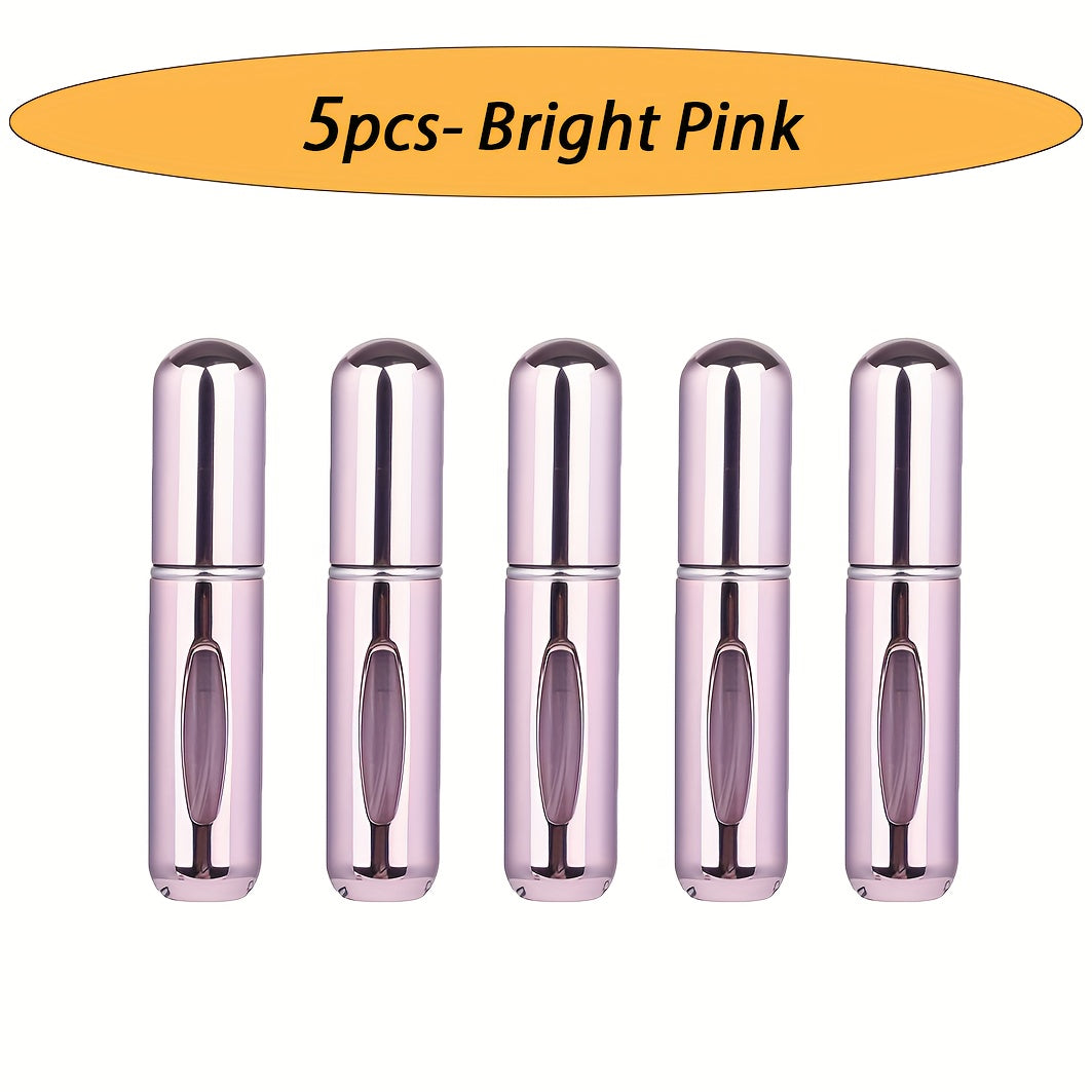 Refillable 5ml Perfume Atomizer Bottle for Travel and Gifts for Men and Women