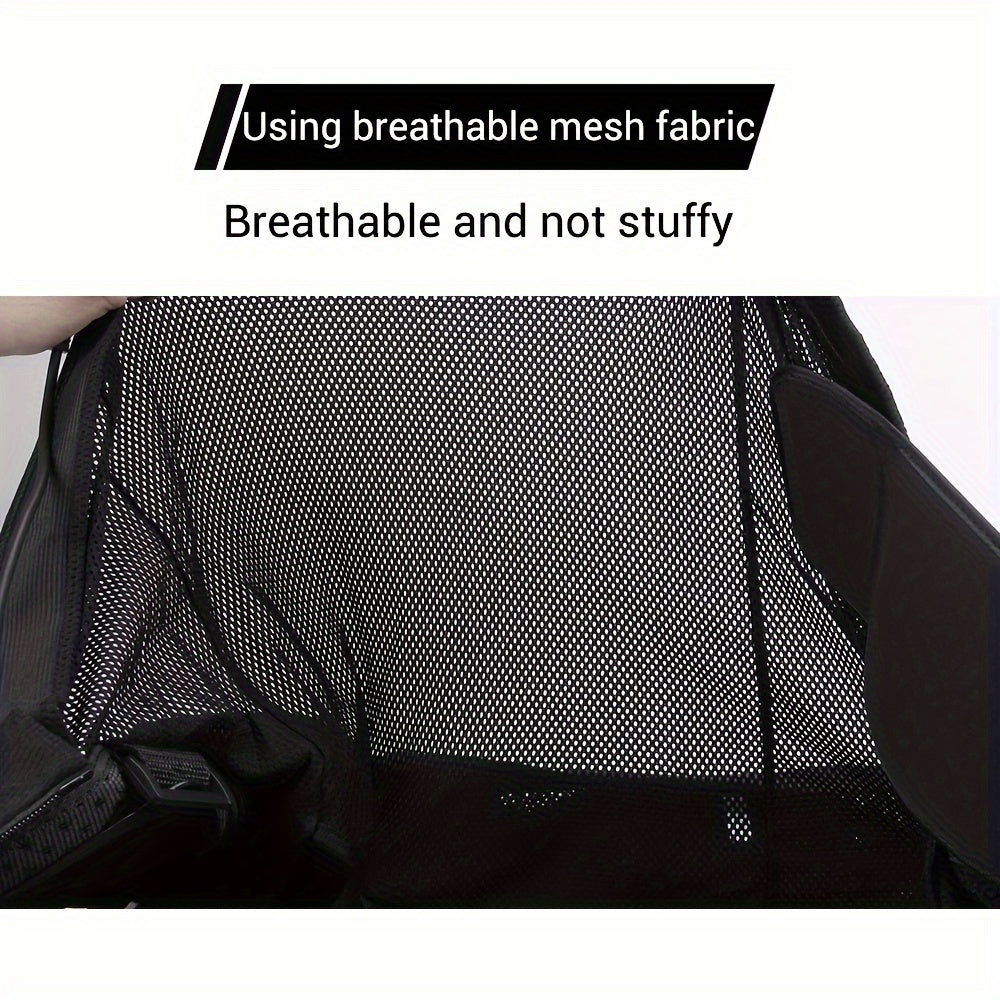 Men's Motorcycle Jacket Lightweight Breathable Polyamide Protective Armor Black Size M-XXXL