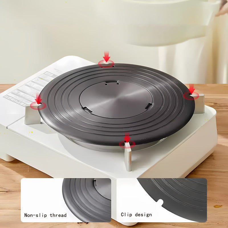 Съемная пластина для теплообмена для газовых плит с антипригорающей изоляцией и равномерным распределением тепла