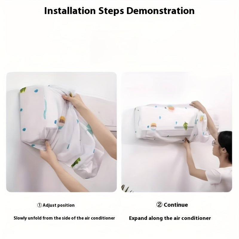 Dust Cover for 1 or 2 Air Conditioners, Waterproof, Universal Fit