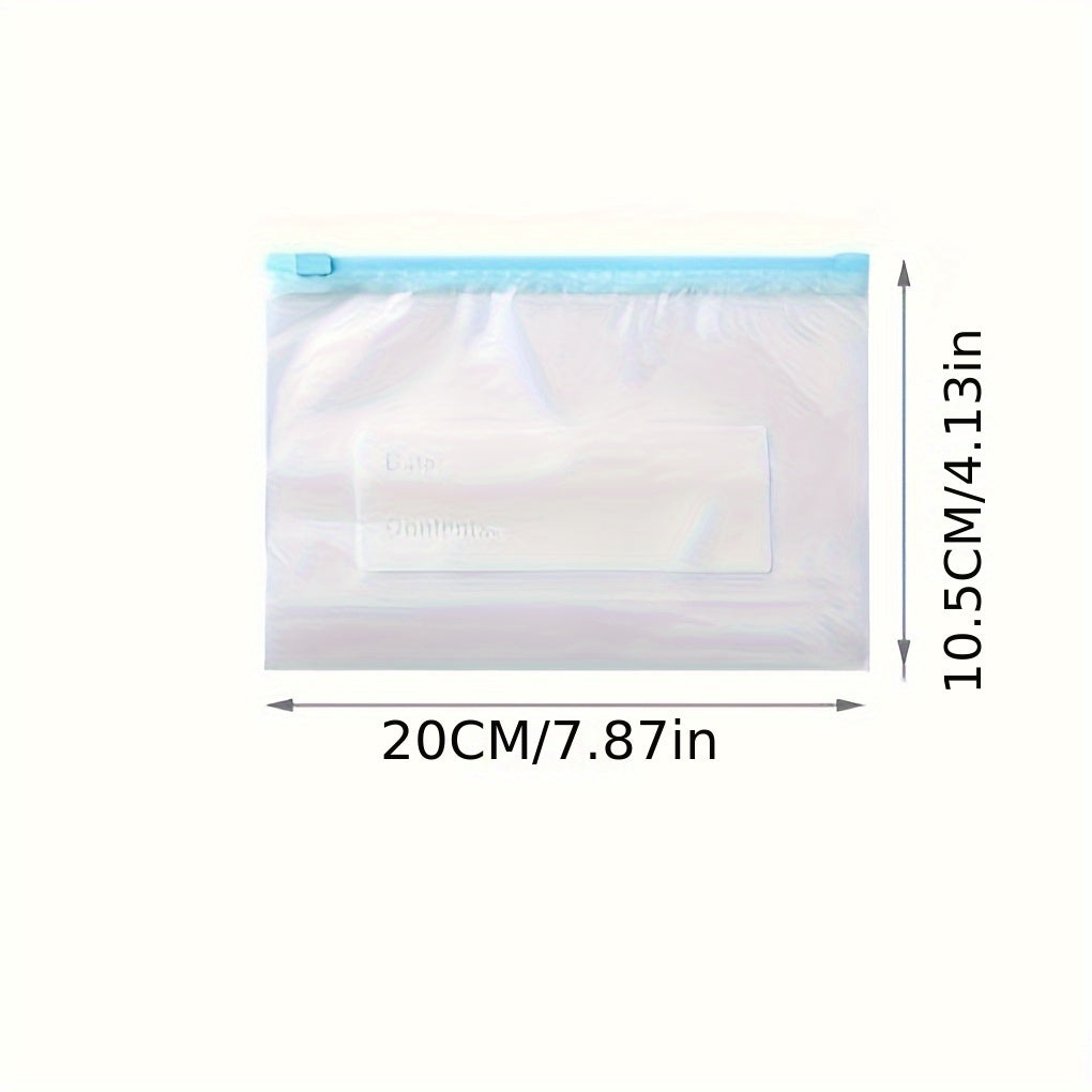 Airtight Refrigerator Storage Bag with Zipper Lock for Food Preservation