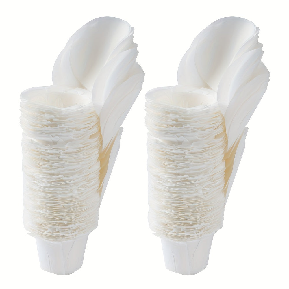 100/200pcs Coffee Filter Paper for K-Cup Machines Compatible with Espresso Makers