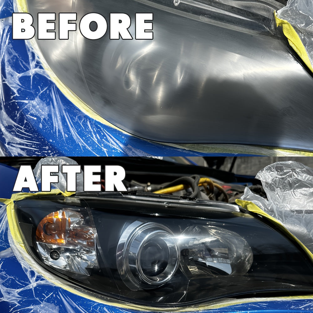 Car Headlight Repair Cream Polishing Nourishing Plastic Renewal Tool