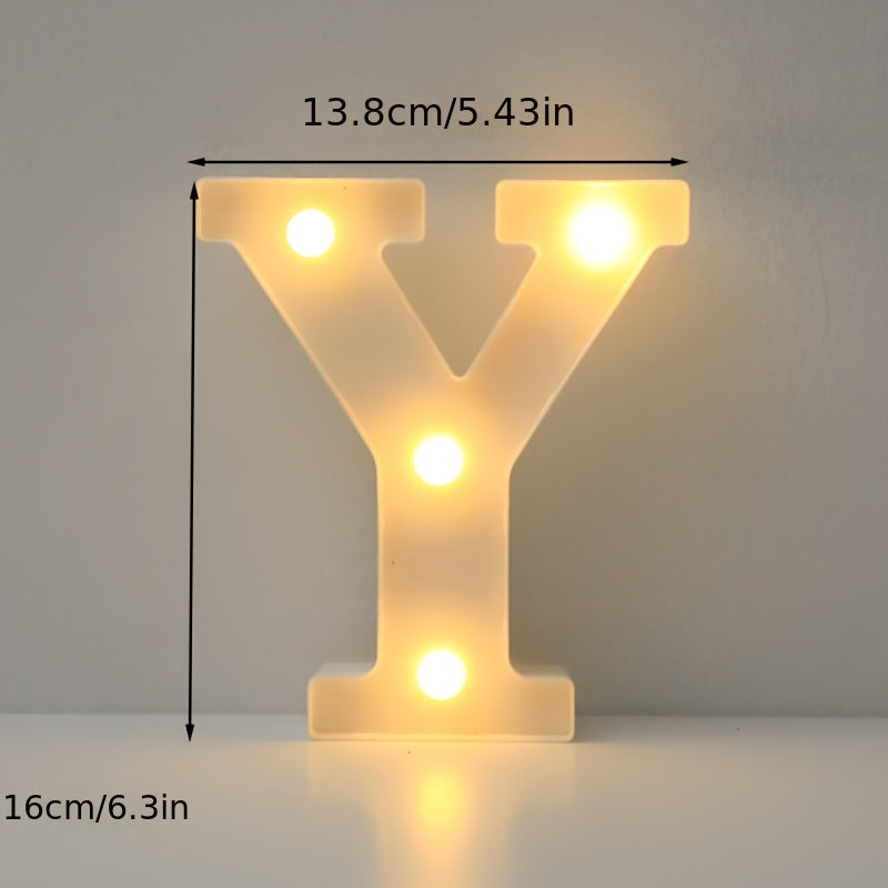 LED Alphabet Letter Lights for Home Decor Wedding Birthday Christmas Party