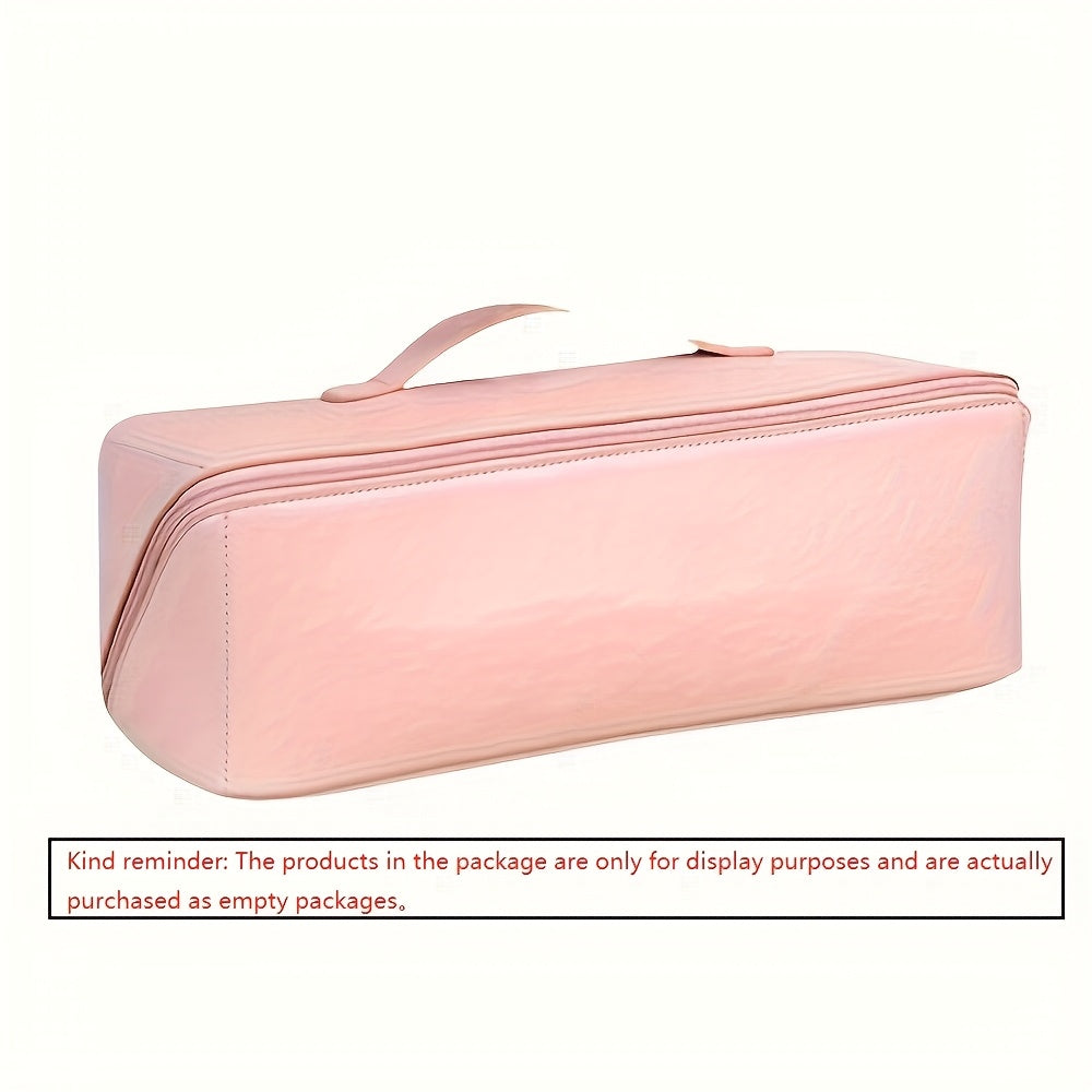 Travel Hair Dryer and Styling Tool Storage Bag Hypoallergenic PU Compact Organizer