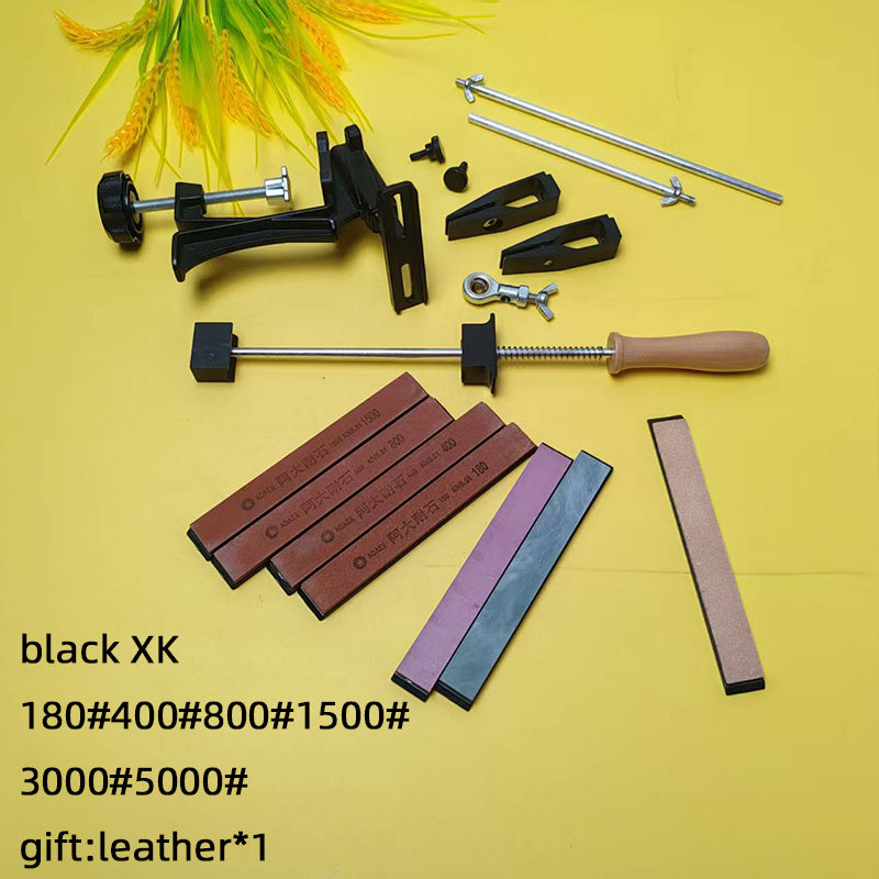 360° burilishli, qattiq burchakli pichoq silliqlash uchun oshxona uchun mo'ljallangan