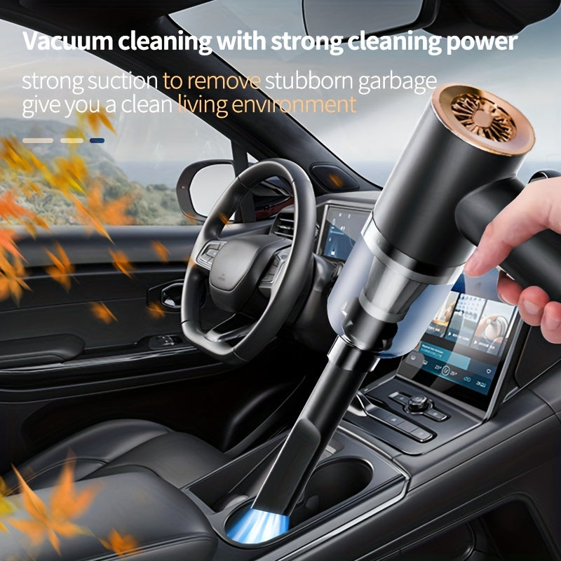 Aspiradora de mano 3 en 1 multifuncional para coche, húmedo y seco, con herramienta para rendijas